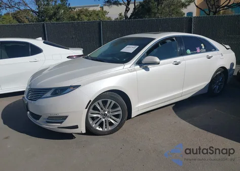 2013 Lincoln Mkz Hybrid из США, поврежденный, VIN 3LN6L2LU7DR827314